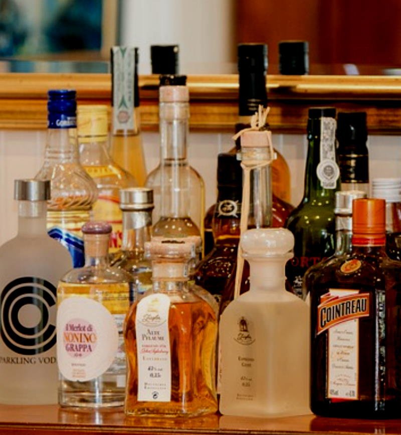 Spirits, Liqueurs, Bitters & Mixes for home bar